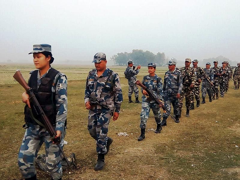 नेपाल–भारत सीमा क्षेत्रमा संयुक्त सुरक्षा गस्ती