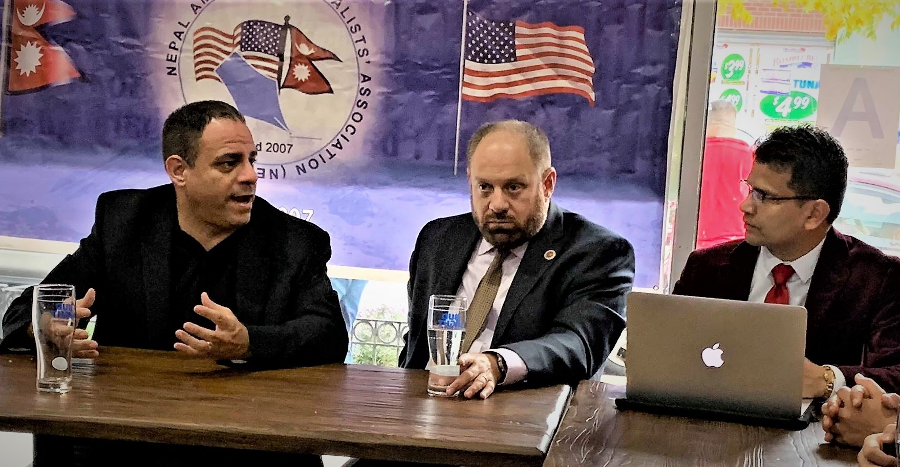 अमेरिकी जनप्रतिनिधिसँग अन्तरक्रिया