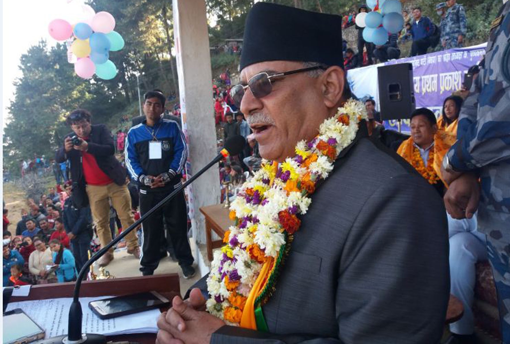 प्रचण्डमाथि खुकुरी प्रहार भएको हल्ला कुप्रचार मात्रै  ?