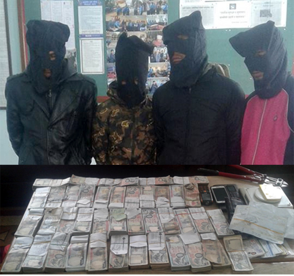 नक्कली सुन देखाई लुटपाट गर्ने गिरोह पक्राउ