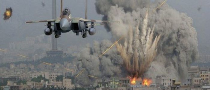 हवाई आक्रमणमा दश लडाकू मारिए