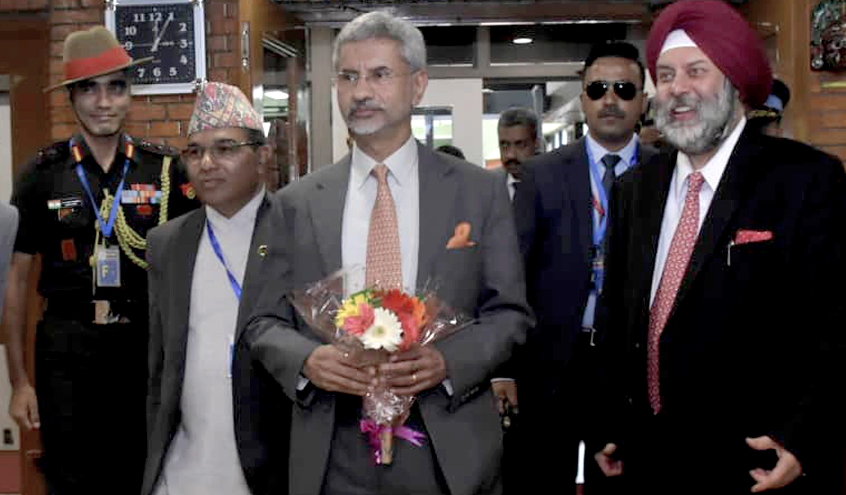 भारतीय विदेशमन्त्री जयशङ्कर काठमाडौँमा