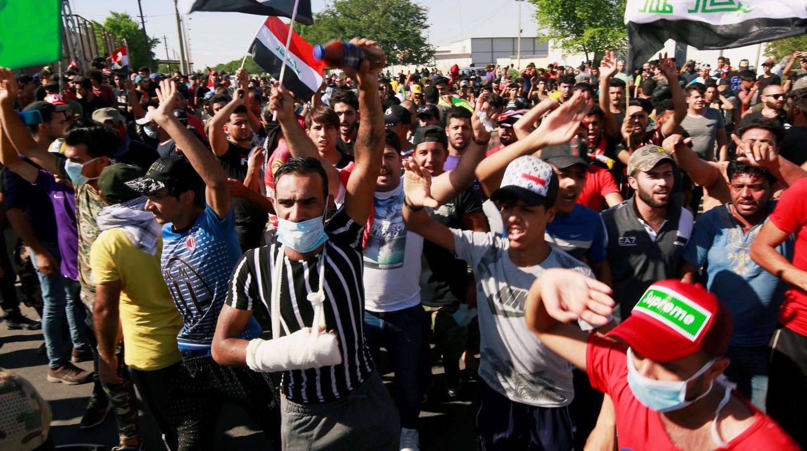 इराकमा भ्रष्टाचार विरोधी प्रदर्शनमा १५ को मृत्यु,