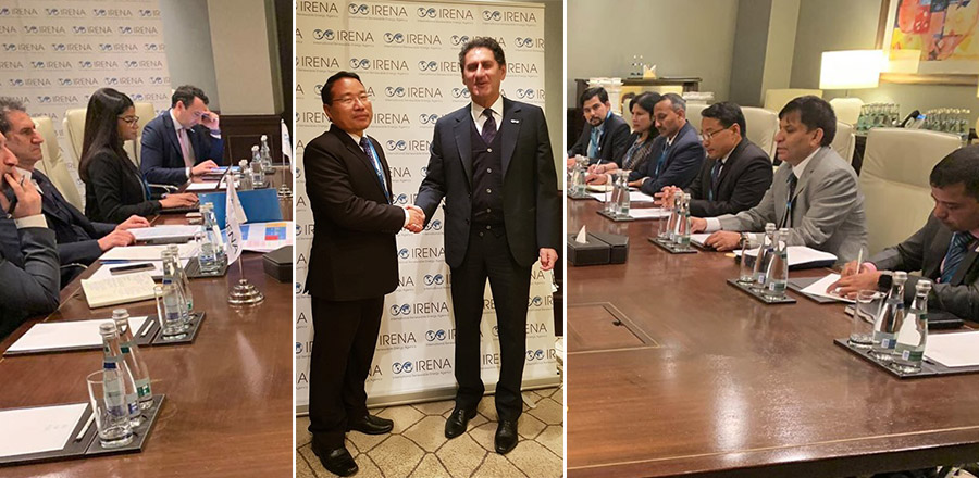 नेपालको नवीकरणीय ऊर्जामा सहयोग गर्न मन्त्री पुनको आग्रह