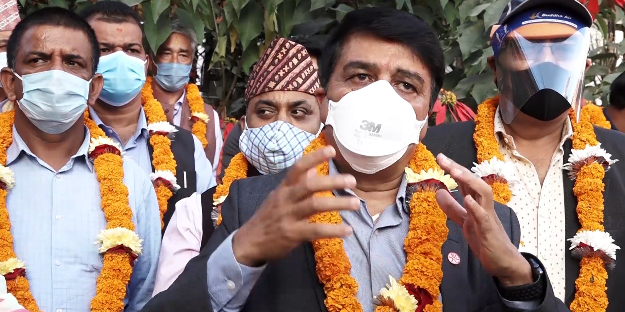 ढकाल समूहको उम्मेदवारी दर्ता