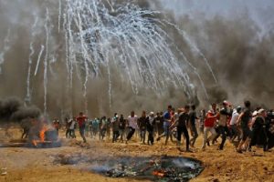 १० जना प्यालेस्टिनीको मृत्यु