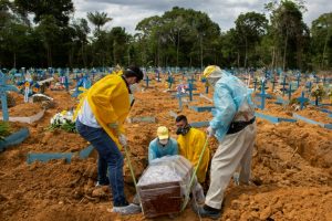 कोभिडबाट एकै दिन एकहजार भन्दा बढीको मृत्यु