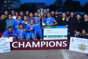 प्रथम मेयर कप पुटबलको उपाधि नवयुवा क्लबलाई