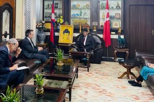 नवनियुक्त अमेरिकी राजदूत थम्पसनको अध्यक्ष प्रचण्डसँग भेटवार्ता