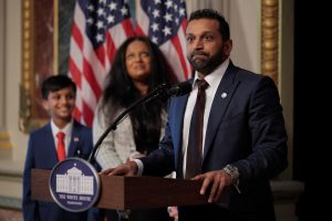 पटेल एफबीआई प्रमुख निर्वाचित