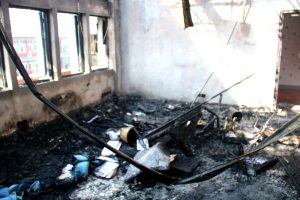 सिंहदरबारस्थित खानेपानी मन्त्रालयमा आगलागी