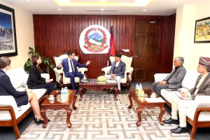 प्रधानमन्त्रीसँग मल्दोभाका उपप्रधानमन्त्रीको शिष्टाचार भेट