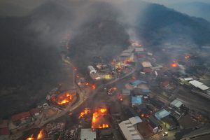 दक्षिण कोरियामा डढेलो, १८ जनाको मृत्यु र २७ हजार विस्थापित