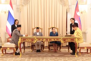 थाइल्यान्डको व्यापार बोर्डबीच समझदारीपत्रमा हस्ताक्षर