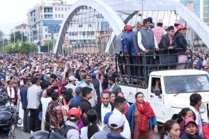 माइतीघर–नयाँ बानेश्वर सडक २० दिनदेखि अशान्त