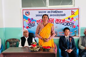 अरुणमा १५ श्ययाको आधारभूत अस्पतालबाट सेवा सुरु