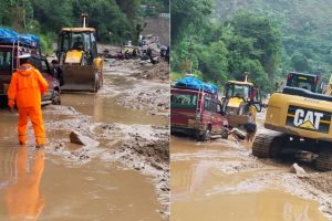 बिपी राजमार्गमा सवारी साधन ‘होल्ड’