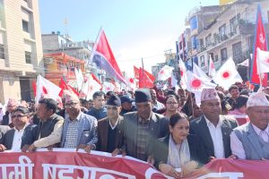 विभिन्न जिल्लामा एमालेको जनसभा