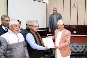 कांग्रेसको विवाद समाधान गर्न कार्यवाहक सभापति खड्काको आग्रह