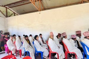 प्राथमिक उपचारसम्बन्धी तालिममा राउटे समुदायका युवायुवती सहभागी