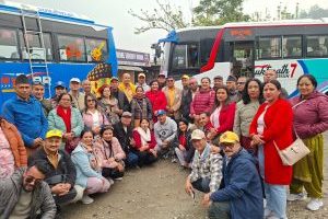 लायन्स अन्तरराष्ट्रिय डिष्ट्रिक ३२५ एफको तेस्रो क्यबिनेट मिटिङ मुगुको रारामा