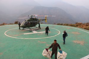 रुकुमपूर्वका तीन मतदान केन्द्रको मतपेटिका हेलिकप्टरमार्फत ल्याइयो, मतगणना शुक्रबार मात्रै