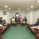 सभामुख अर्यालसँग यूएनडीपी प्रतिनिधिको भेट