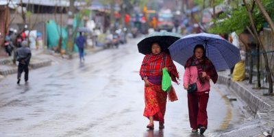 आज दिउँसो पहाडका केही स्थानमा मध्यम वर्षा, तराईमा तातो हावा