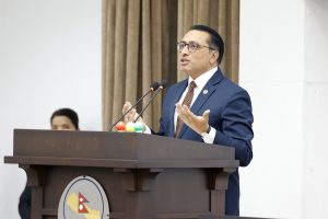 सुशासनको एजेण्डा बोकेको सरकारले दुई महिनामै धोका दिँदैनः अर्थमन्त्री डा वाग्ले