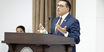 सुशासनको एजेण्डा बोकेको सरकारले दुई महिनामै धोका दिँदैनः अर्थमन्त्री डा वाग्ले
