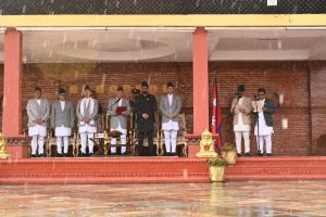 नवनियुक्त मन्त्रीद्वय गुरुङ र पुनद्वारा सपथ ग्रहण