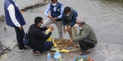 कुशको शव बनाएर आर्यघाटमा सामूहिक अन्त्येष्टि