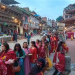 बिहानैदेखि देशभरका श्रीकृष्णमन्दिरमा भक्तजनको लाम