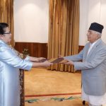 पाँच देशका राजदूतद्वारा ओहोदाको प्रमाणपत्र प्रस्तुत
