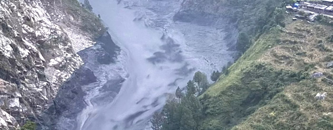 बूढीगण्डकी बाढीः नेपाली सेनाको उद्धार टोली प्रभावितस्थलमा